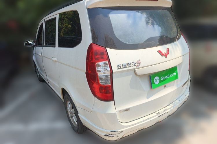 Used Wuling Hongguang 2015 1.5L S Basic Version China V Standard Rear Left 45 Deg