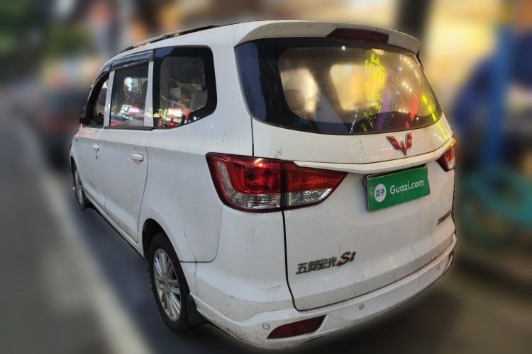 Used Wuling Hongguang 2015 1.5L S1 Standard China V-Emission Standards Rear Left 45 Deg