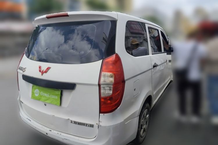 Used Wuling Hongguang 2015 1.2L S Base Model China V Standard Rear Right 45 Deg