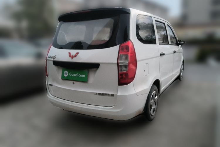 Used Wuling Hongguang 2015 1.2L S Base Model China V Standard Rear Right 45 Deg
