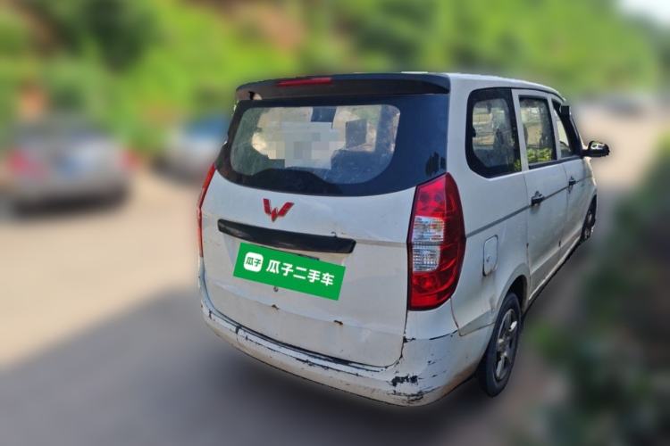 Used Wuling Hongguang 2015 1.2L S Base Model China IV Rear Right 45 Deg