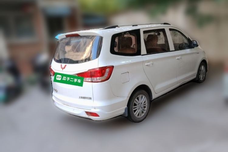 Used Wuling Hongguang 2015 1.5L S1 Standard China V-Emission Standards Rear Right 45 Deg