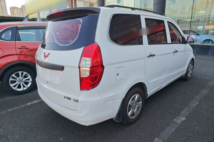 Used Wuling Hongguang 2015 1.5L S Basic Version China V Standard Rear Right 45 Deg