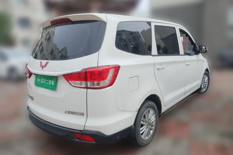 Used Wuling Hongguang 2015 1.5L S1 Standard China V-Emission Standards Rear Right 45 Deg