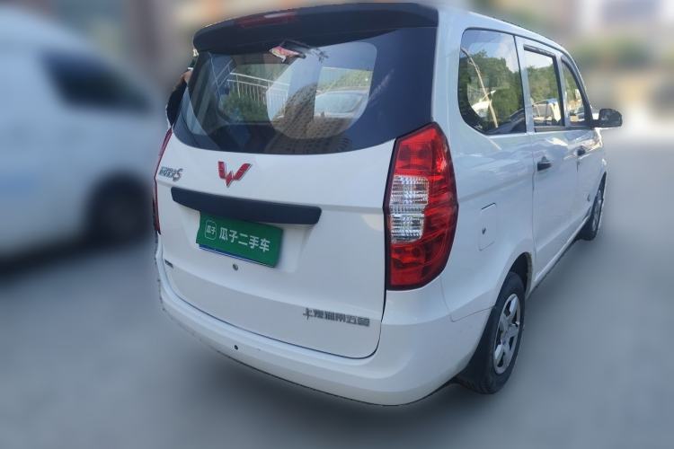 Used Wuling Hongguang 2015 1.2L S Base Model China V Standard Rear Right 45 Deg