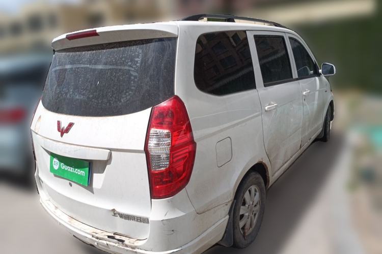 Used Wuling Hongguang 2015 1.5L S Basic Version China V Standard Rear Right 45 Deg