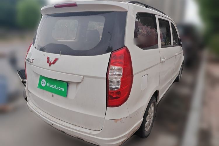 Used Wuling Hongguang 2015 1.2L S Base Model China V Standard Rear Right 45 Deg