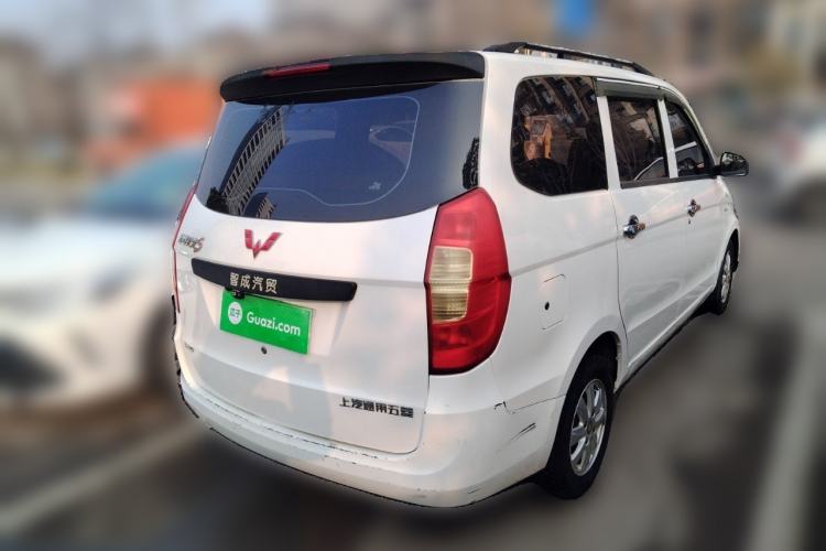 Used Wuling Hongguang 2015 1.5L S Base Model China IV Rear Right 45 Deg