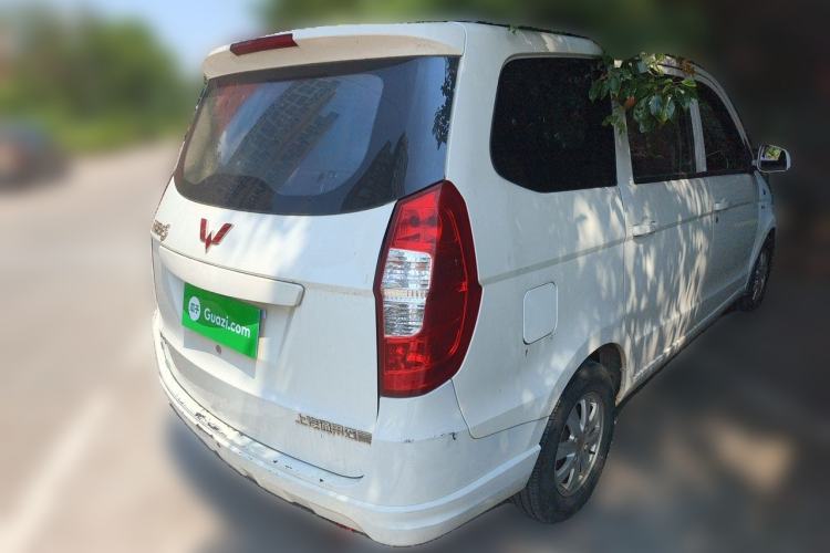 Used Wuling Hongguang 2015 1.5L S Basic Version China V Standard Rear Right 45 Deg