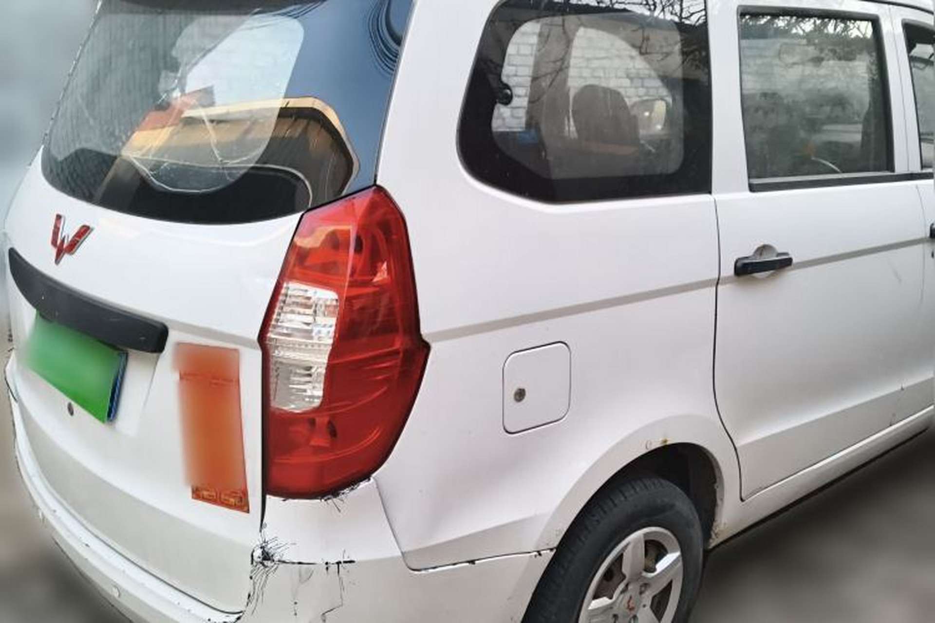 Used Wuling Hongguang 2015 1.2L S Base Model China V Standard Rear Right 45 Deg