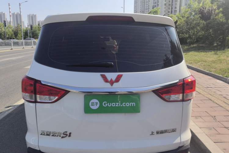 Used Wuling Hongguang 2015 1.5L S1 Standard China V-Emission Standards Rear