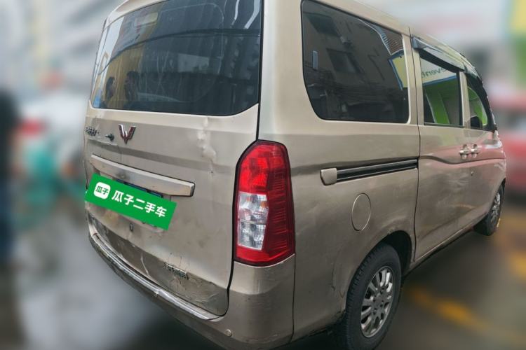 Used Wuling Hongguang 2015 1.5L S1 Standard China V-Emission Standards Rear Right 45 Deg