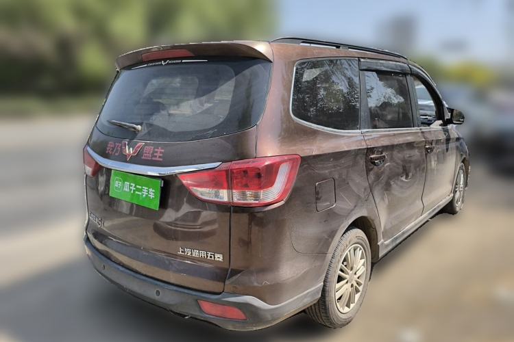 Used Wuling Hongguang 2015 1.5L S1 Comfort China V Standard Rear Right 45 Deg