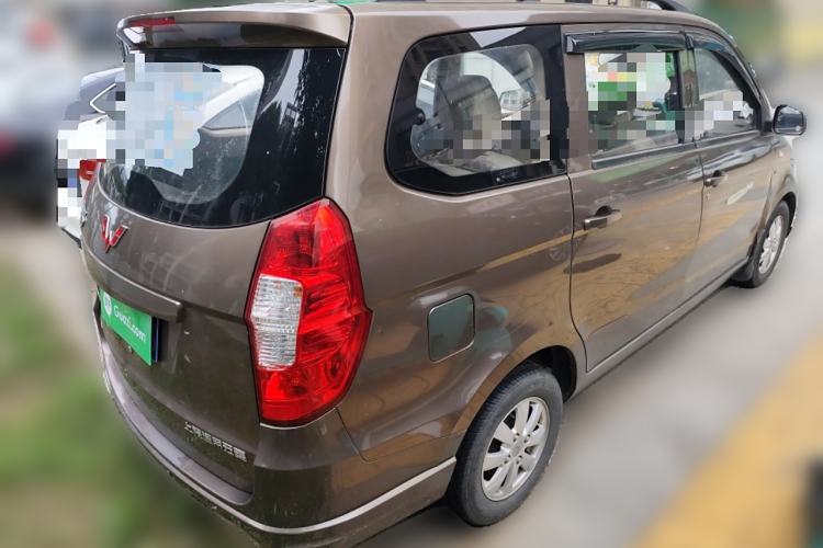 Used Wuling Hongguang 2015 1.5L S Basic Version China V Standard Rear Right 45 Deg