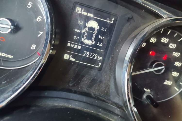Used Wuling Hongguang 2016 1.5L S1 Deluxe Model China V-standard Odometer Close Up