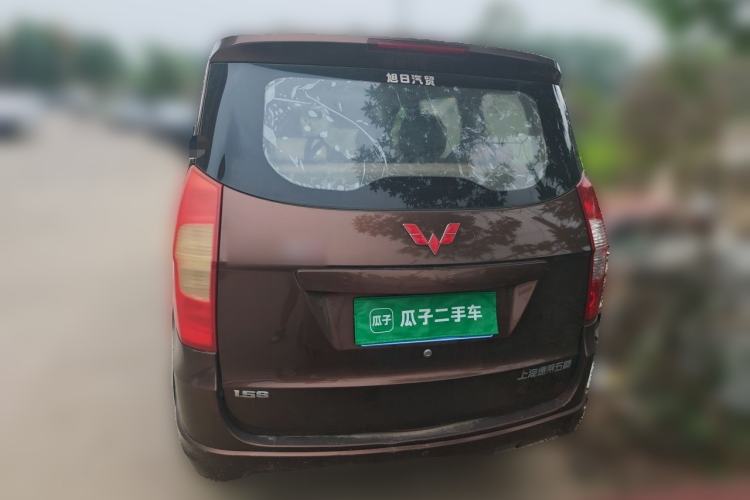 Used Wuling Hongguang 2016 1.5L S1 Deluxe Model China V-standard Rear