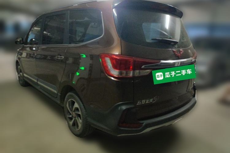 Used Wuling Hongguang 2016 1.5L S1 Deluxe Model China V-standard Rear Left 45 Deg