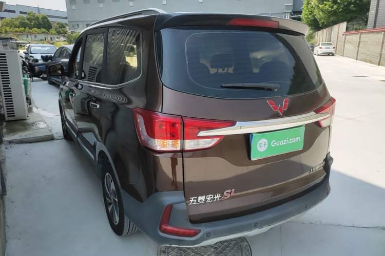 Used Wuling Hongguang 2016 1.5L S1 Deluxe Model China V-standard Rear Left 45 Deg