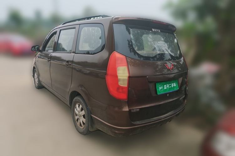 Used Wuling Hongguang 2016 1.5L S1 Deluxe Model China V-standard Rear Left 45 Deg