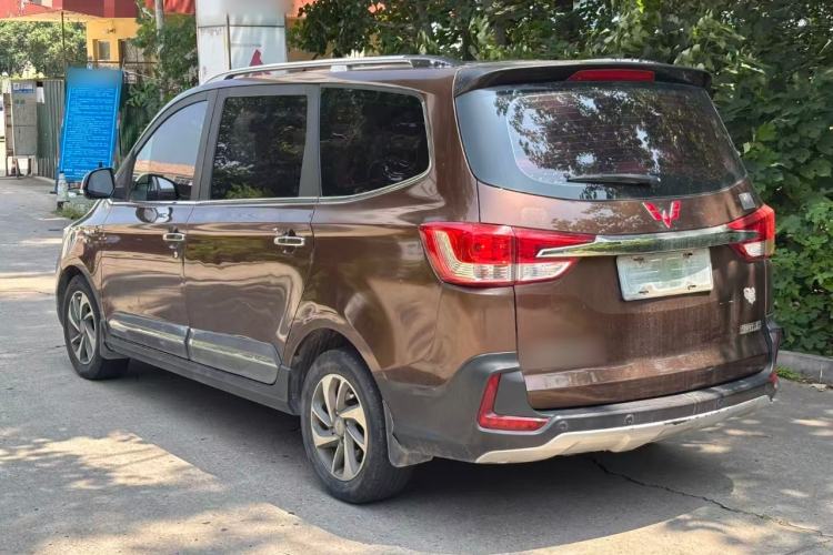 Used Wuling Hongguang 2016 1.5L S1 Deluxe Model China V-standard Rear Left 45 Deg