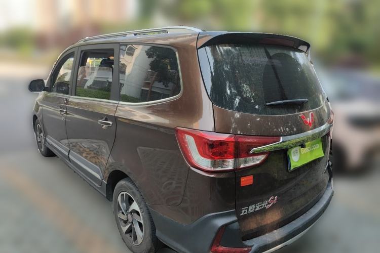 Used Wuling Hongguang 2016 1.5L S1 Deluxe Model China V-standard Rear Left 45 Deg