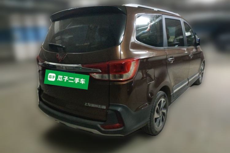 Used Wuling Hongguang 2016 1.5L S1 Deluxe Model China V-standard Rear Right 45 Deg