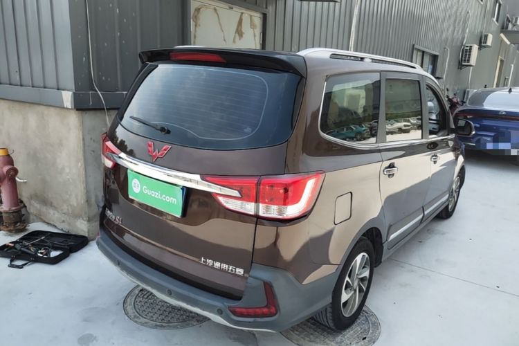 Used Wuling Hongguang 2016 1.5L S1 Deluxe Model China V-standard Rear Right 45 Deg