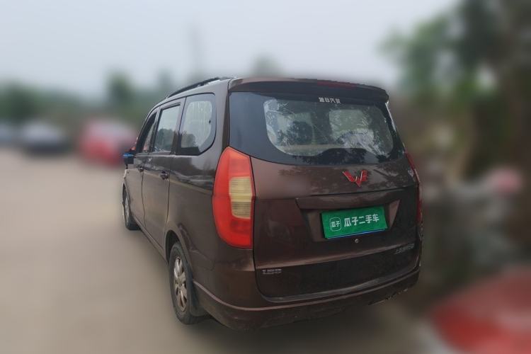 Used Wuling Hongguang 2016 1.5L S1 Deluxe Model China V-standard Rear Right 45 Deg