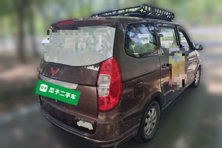 Used Wuling Hongguang 2016 1.5L Restyled S Comfort Version Rear Right 45 Deg