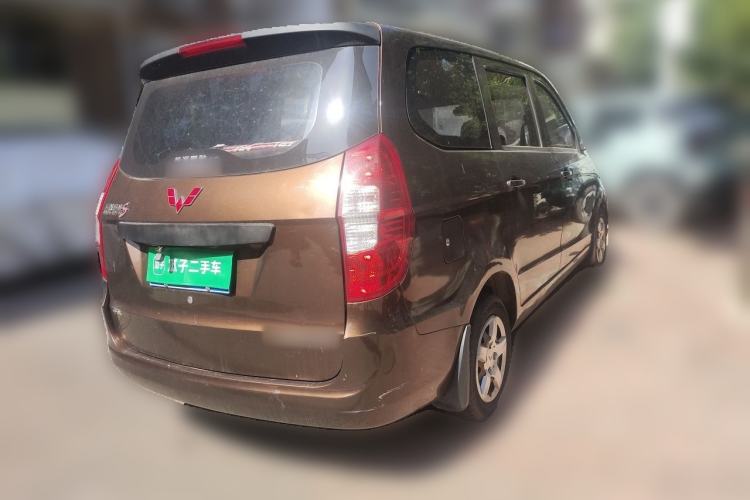 Used Wuling Hongguang 2016 1.5L Restyled S Comfort Version Rear Right 45 Deg