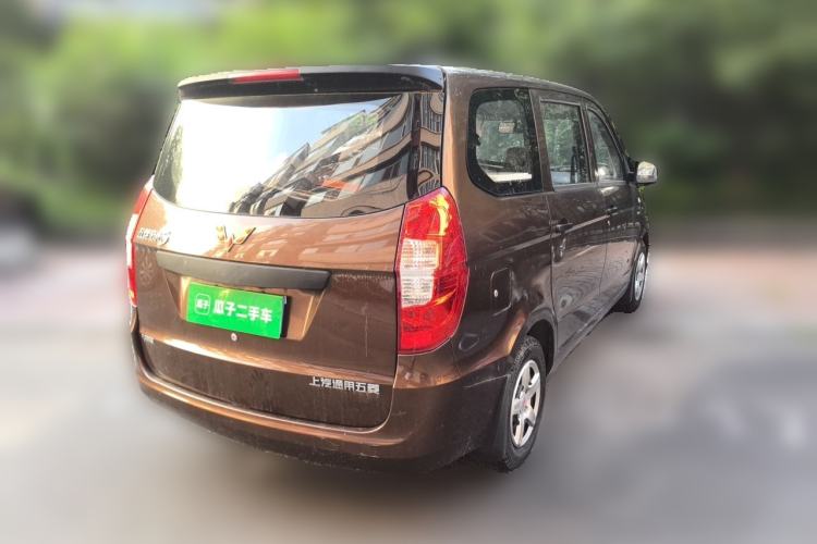 Used Wuling Hongguang 2016 1.5L Restyled S Comfort Version Rear Right 45 Deg