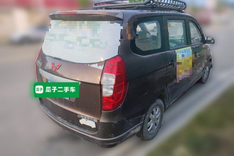 Used Wuling Hongguang 2016 1.5L S Comfort Version Rear Right 45 Deg