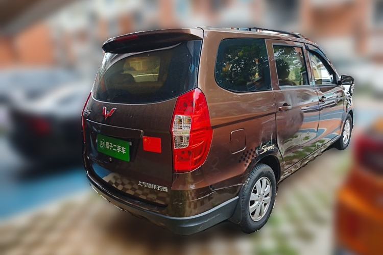 Used Wuling Hongguang 2016 1.5L Restyled S Comfort Version Rear Right 45 Deg