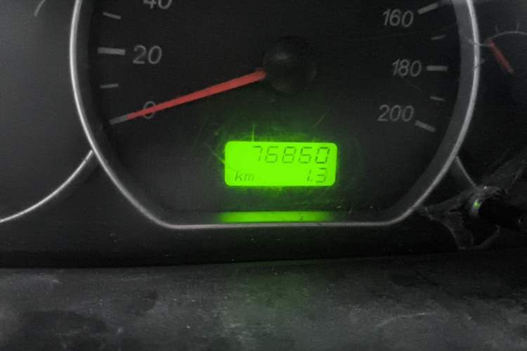 Used Wuling Hongguang 2016 1.5L Restyled S Comfort Version Odometer Close Up