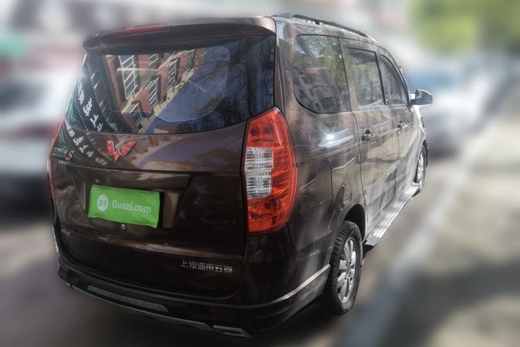 Used Wuling Hongguang 2016 1.5L Restyled S Comfort Version Rear Right 45 Deg