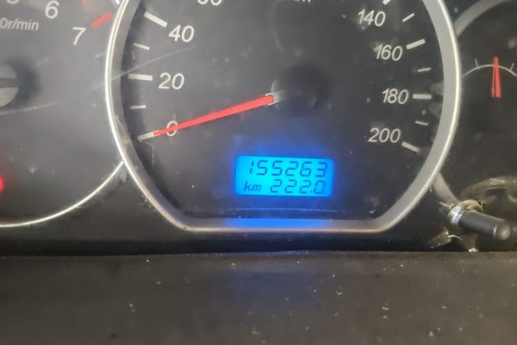 Used Wuling Hongguang 2016 1.5L Restyled S Comfort Version Odometer Close Up