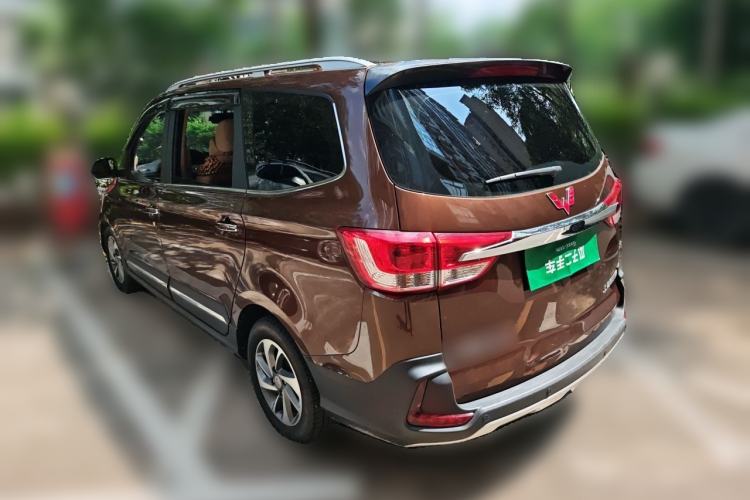 Used Wuling Hongguang 2016 1.5L S1 Deluxe Model China V-standard Rear Left 45 Deg