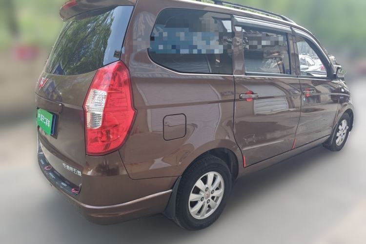 Used Wuling Hongguang 2016 1.5L Restyled S Comfort Version Rear Right 45 Deg