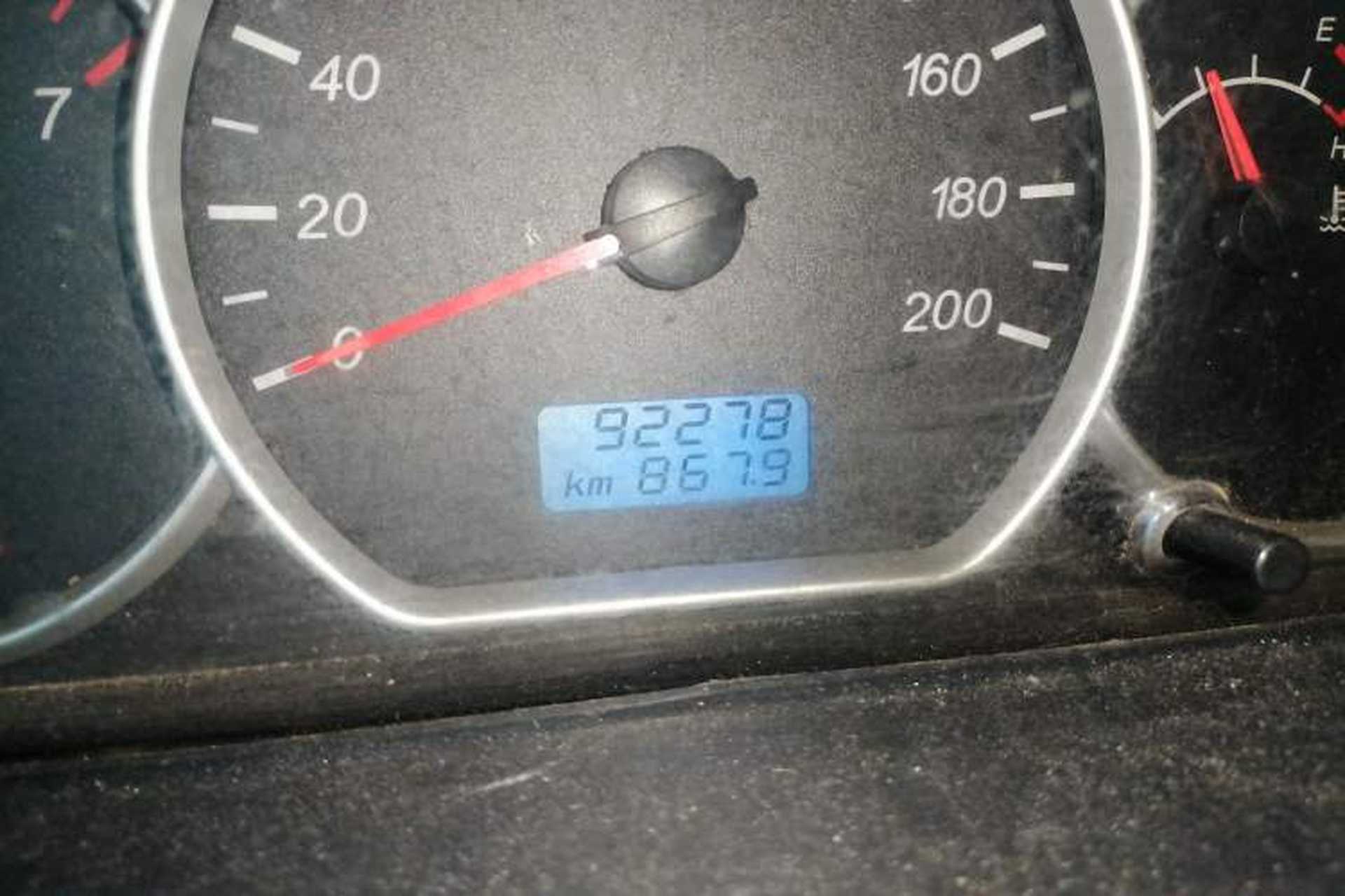 Used Wuling Hongguang 2016 1.5L Restyled S Comfort Version Odometer Close Up
