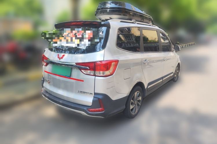 Used Wuling Hongguang 2016 1.5L S1 Deluxe Model China V-standard Rear Right 45 Deg