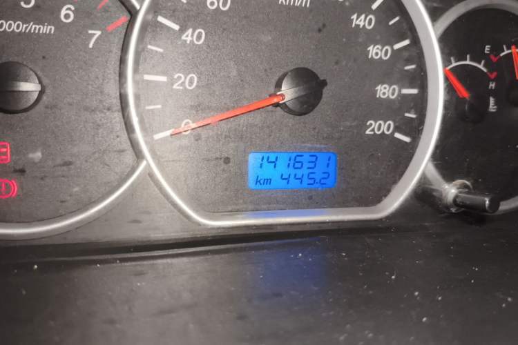 Used Wuling Hongguang 2016 1.5L Restyled S Comfort Version Odometer Close Up