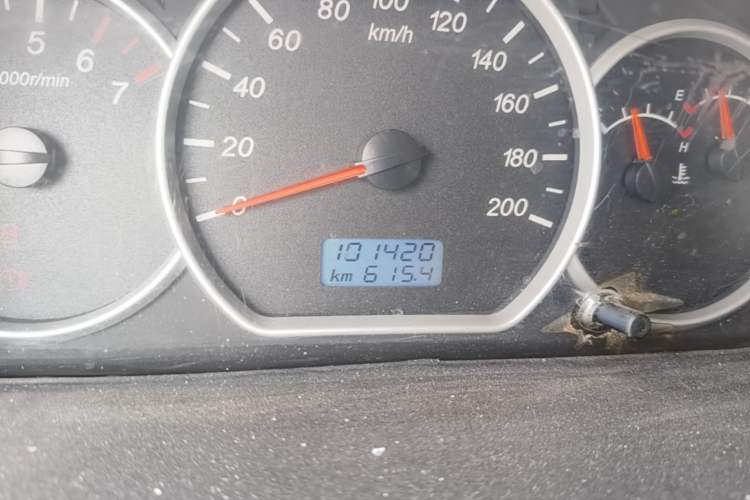 Used Wuling Hongguang 2016 1.5L Restyled S Comfort Version Odometer Close Up