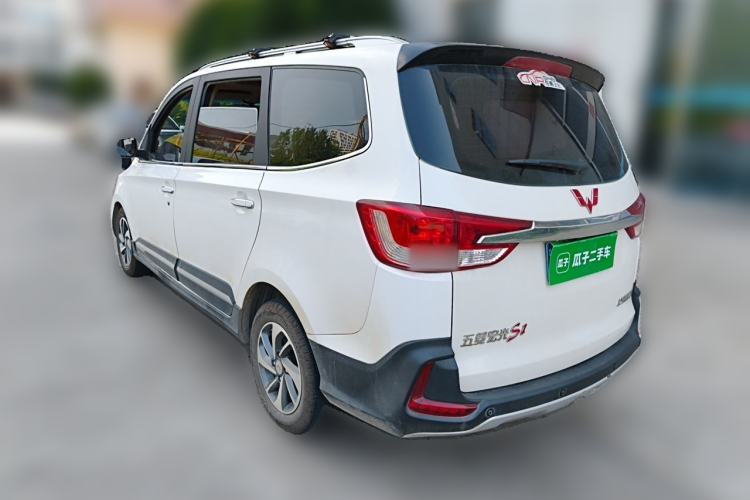 Used Wuling Hongguang 2016 1.5L S1 Deluxe Model China V-standard Rear Left 45 Deg