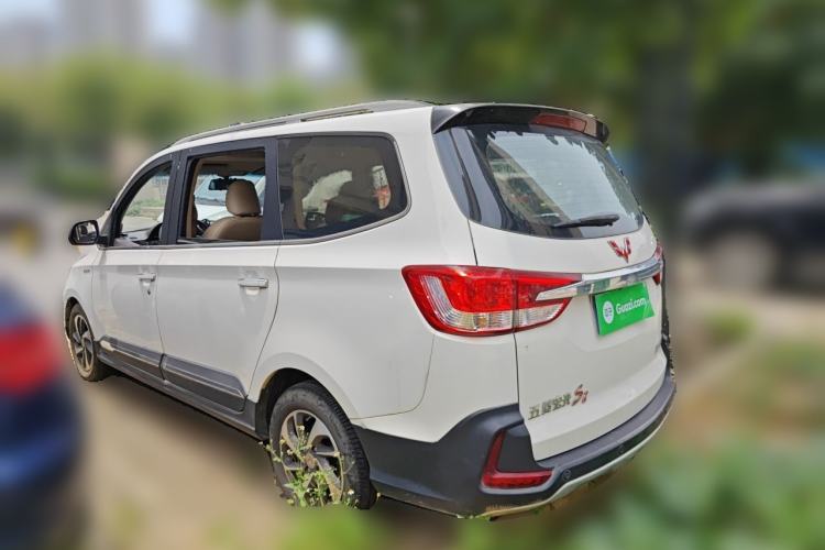Used Wuling Hongguang 2016 1.5L S1 Deluxe Model China V-standard Rear Left 45 Deg