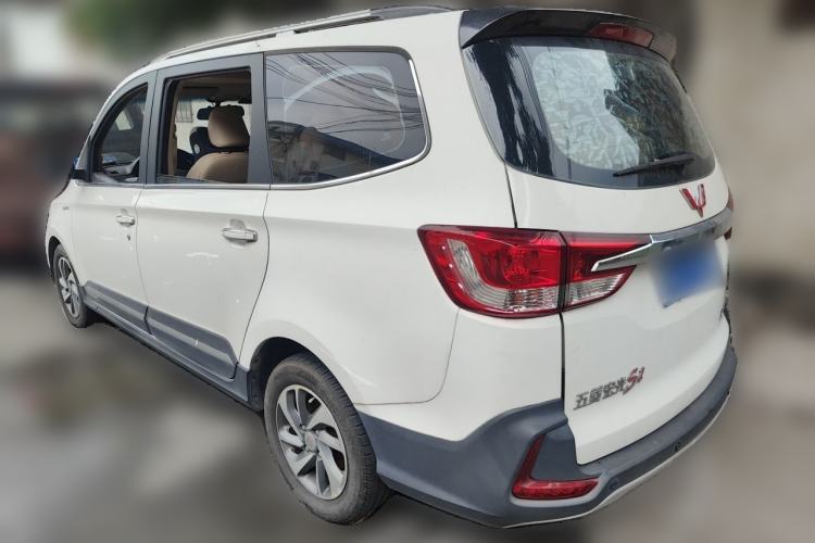 Used Wuling Hongguang 2016 1.5L S1 Deluxe Model China V-standard Rear Left 45 Deg
