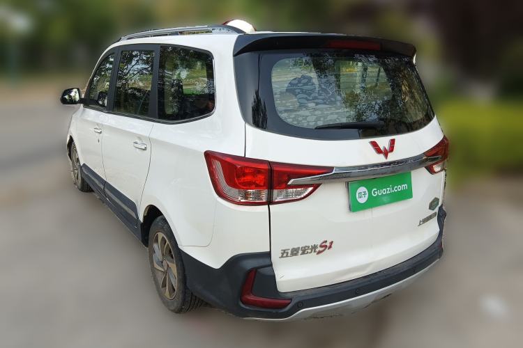 Used Wuling Hongguang 2016 1.5L S1 Deluxe Model China V-standard Rear Left 45 Deg