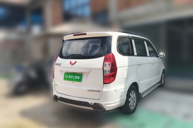 Used Wuling Hongguang 2016 1.5L Restyled S Comfort Version Rear Right 45 Deg