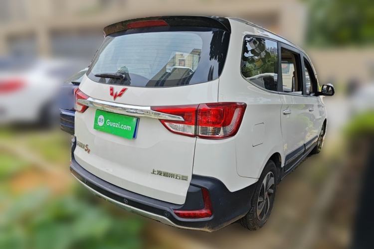 Used Wuling Hongguang 2016 1.5L S1 Deluxe Model China V-standard Rear Right 45 Deg