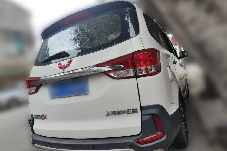 Used Wuling Hongguang 2016 1.5L S1 Deluxe Model China V-standard Rear Right 45 Deg