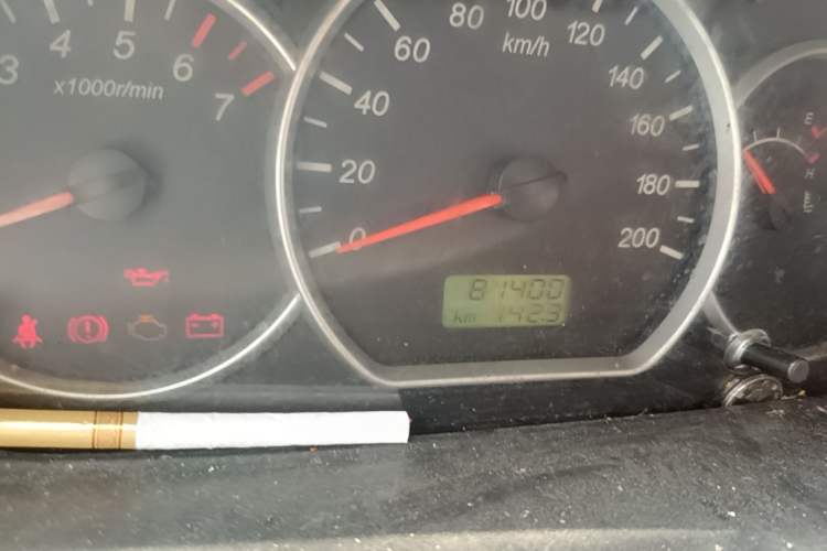Used Wuling Hongguang  Odometer Close Up